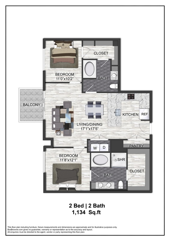 Floor plan layout diagram for B1